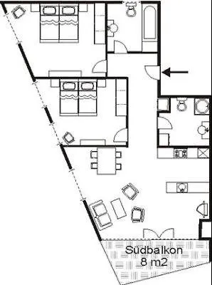 Craista 5 Apartamento Scuol